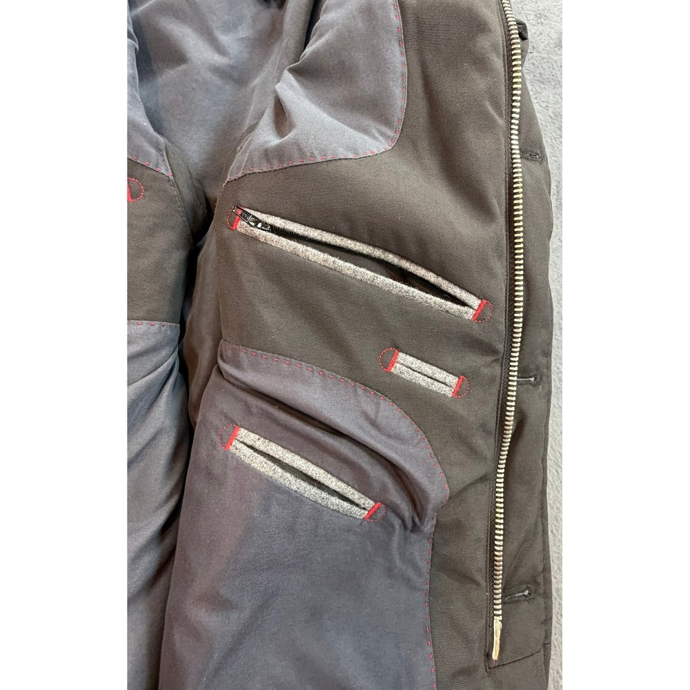 Daniel Cremieux Collection Mens Down Puffer Vest Black Quilted Full Zip Button M - Picture 11 of 13